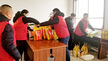 “暖冬行動”愛心公益下鄉行——趙縣西陽臺村愛心捐贈站建站完成