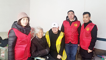 “暖冬行動”愛心公益下鄉行——趙縣西陽臺村愛心捐贈站建站完成